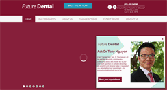 Desktop Screenshot of futuredental.com.au